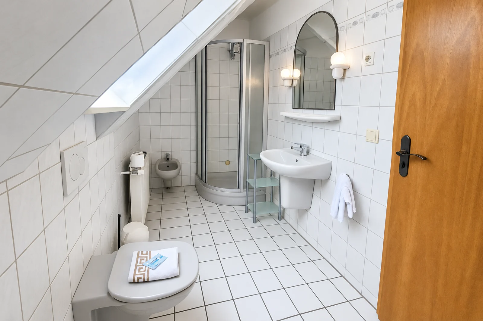 Baño del apartamento vacacional Duhnen
