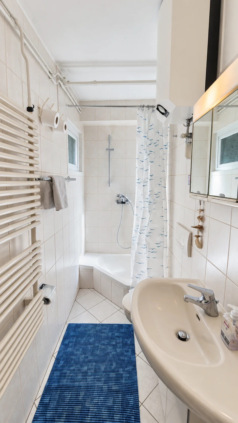 Baño del apartamento del centro de Cuxhaven