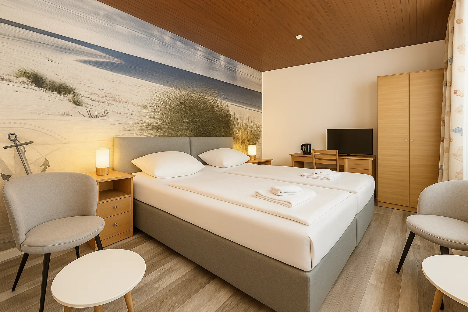 Habitación doble – City Center Hotel Garni Cuxhaven